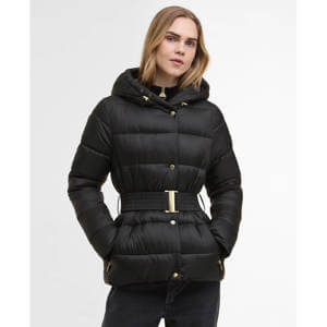 Barbour International Short Track Line Puffer Jacket